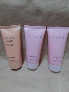 2 Lancome La Vie Est Belle EDP Eau de Parfum Perfume Sample Miniature Mini Splash .135 Ounce