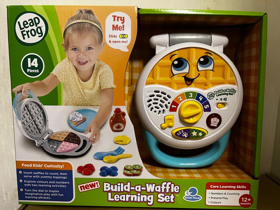 Leapfrog build a waffle learning set, 兒童＆孕婦用品, 嬰兒玩具 Carousell