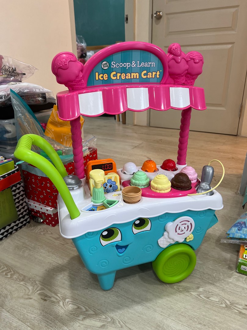 Leapfrog ice cream cart, Babies & Kids, Infant Playtime on Carousell
