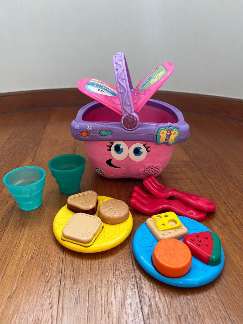Leapfrog Picnic Basket Set, Hobbies & Toys, Toys & Games on Carousell