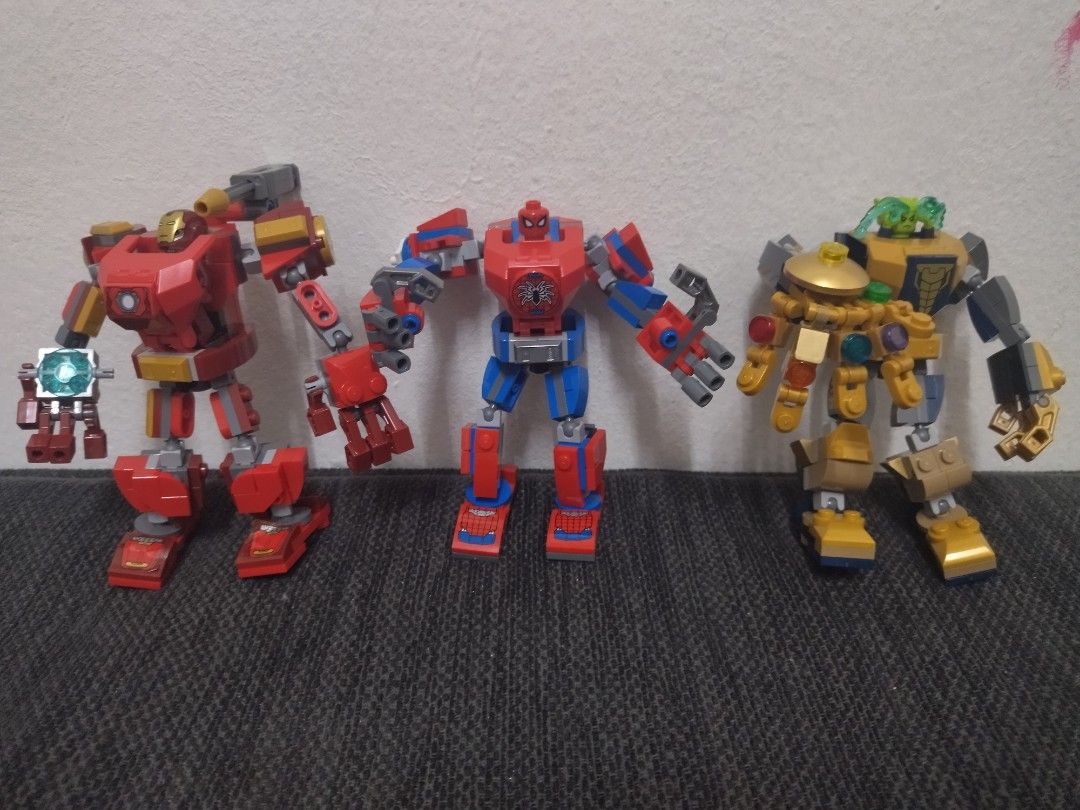 Lego Marvel Mech Hobbies Toys Toys Games on Carousell
