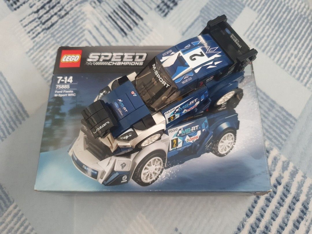 Lego Speed Champions Ford Fiesta WRC 75885 Hobbies Toys Toys
