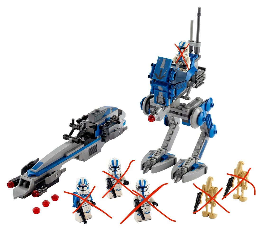 Lego 75280 star wars clone troopers shop