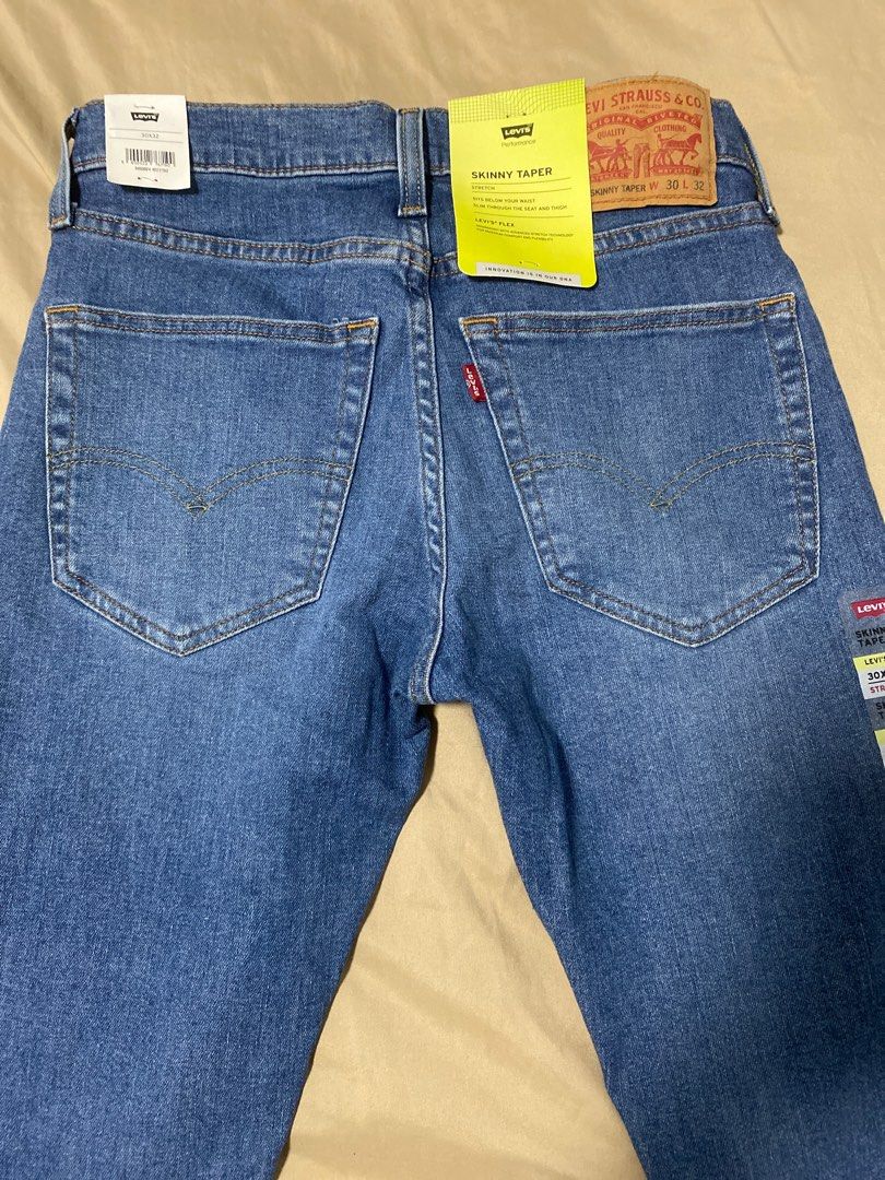 Levi Jean Skinny Taper, Men's Fashion, Bottoms, Jeans on Carousell