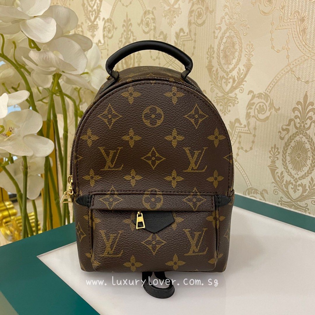 Monogram Canvas League of Legends Mini Palm Springs Backpack Gold Hardware,  2020, Handbags & Accessories, 2022