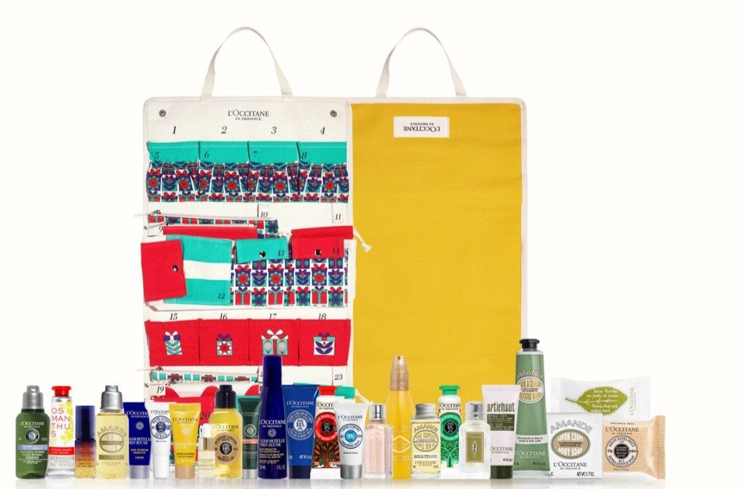 LOCCITANE Advent Calendar 2023 REUSABLE Beauty Personal Care Bath