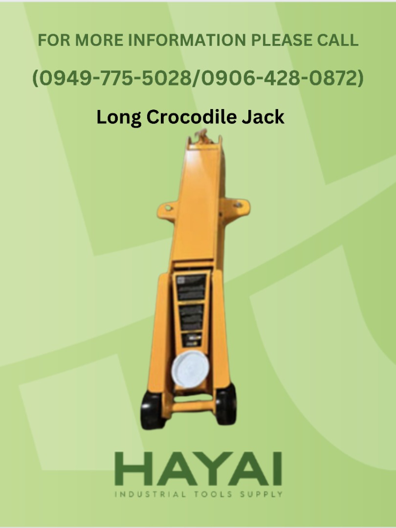 Long Crocodile Jack, Commercial & Industrial, Construction Tools