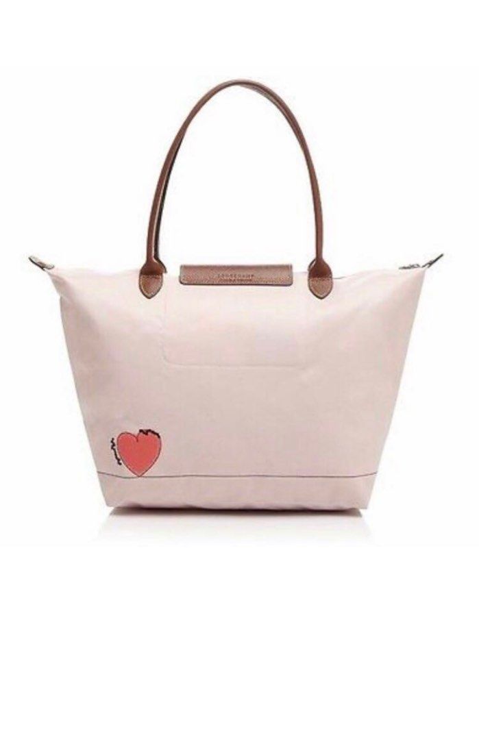 Authentic Longchamp BirdCage Le Pliage Long HandleTote Bag