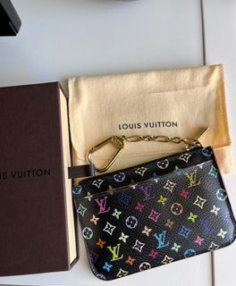 Louis Vuitton Multicolor Key Pouch - LVLENKA Luxury Consignment