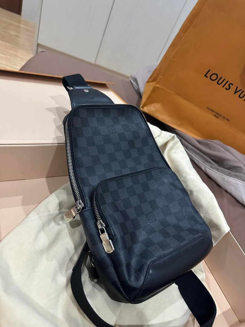 LV Avenue Sling Bag, Luxury, Bags & Wallets on Carousell