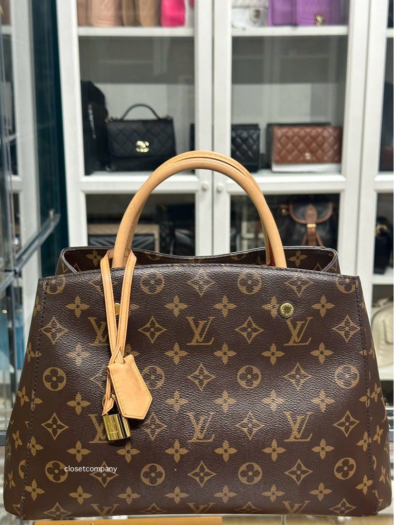 Louis Vuitton Montaigne BB in Monogram Canvas (Date code: CA4176)