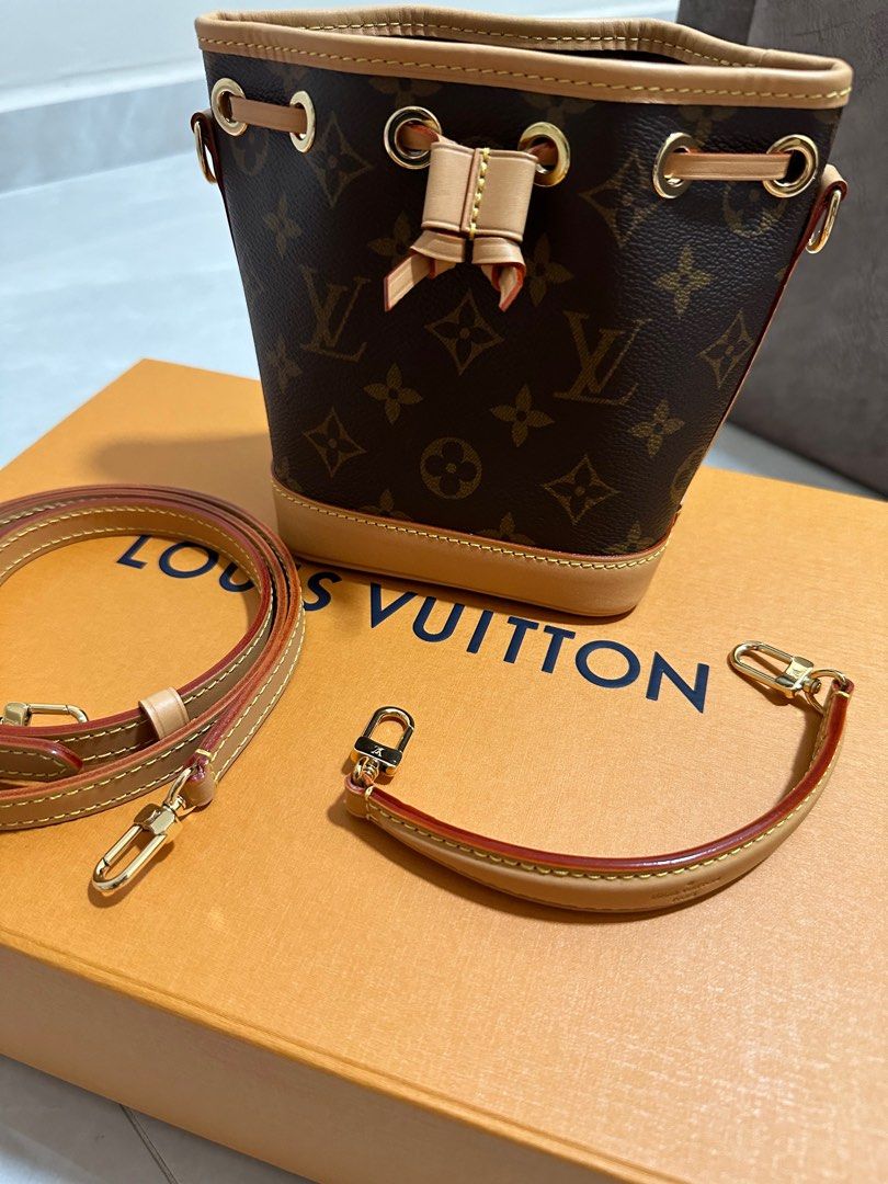 LV Nano Noé Stardust, Luxury, Bags & Wallets on Carousell
