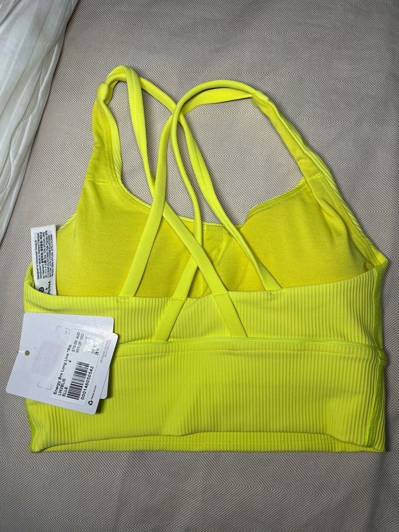 Lululemon Energy Bra long line, Women's Fashion, Activewear on