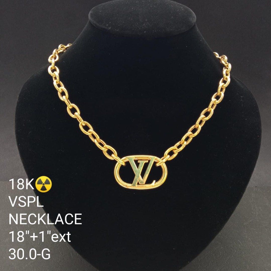 Lv Louis vuitton diamond pendant, Women's Fashion, Jewelry & Organizers,  Necklaces on Carousell
