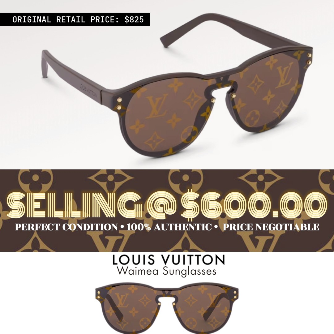 Louis Vuitton Mascot Sun Glasses, Men's Fashion, Watches & Accessories,  Sunglasses & Eyewear on Carousell