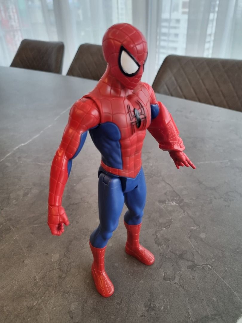 Figurine Spider-Man Titan Hero Series – 30 Cm – Hasbro – Pour Enfants 4 Ans Et Plus – Édition 2023