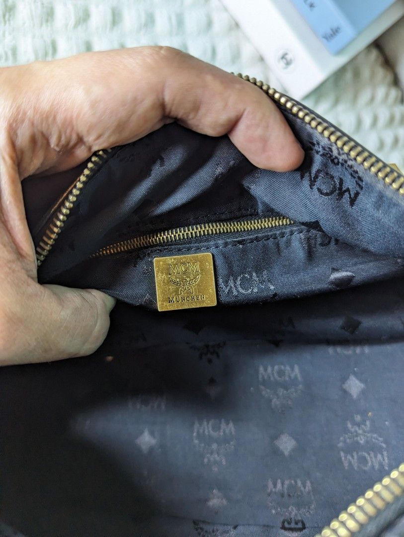 MCM, Bags, Authentic Mcm In Monogram Papillon Bag