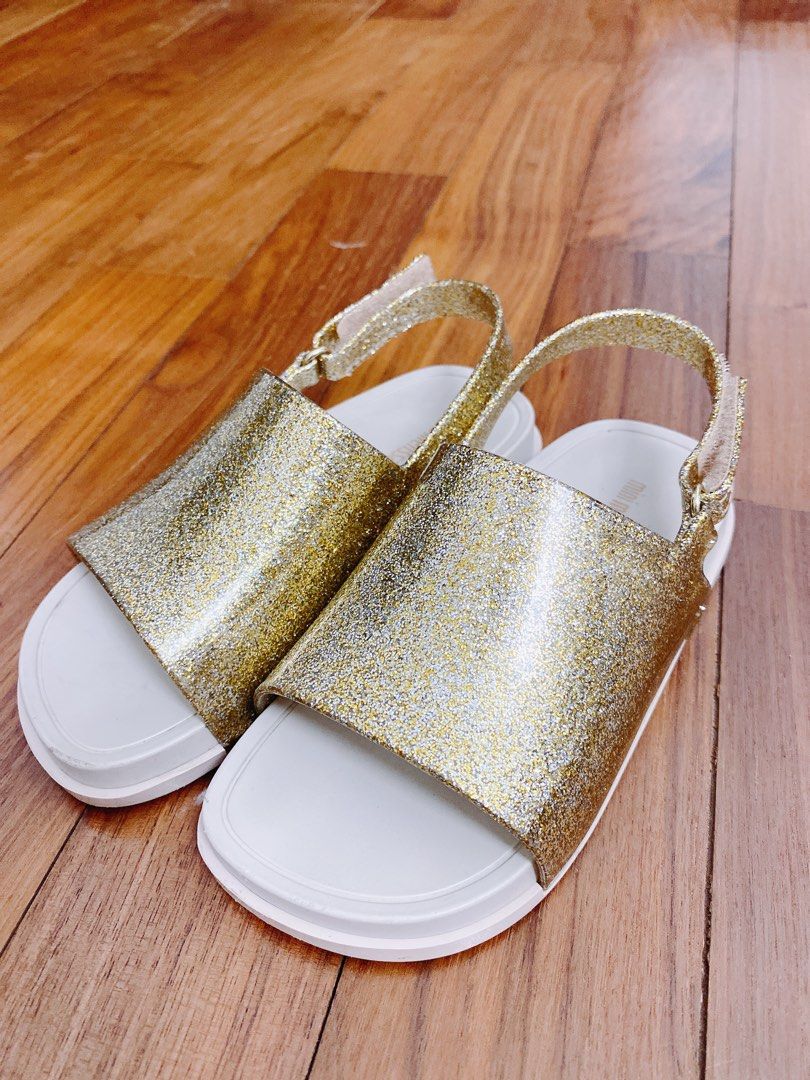 Melissa rubber glitter Sandals