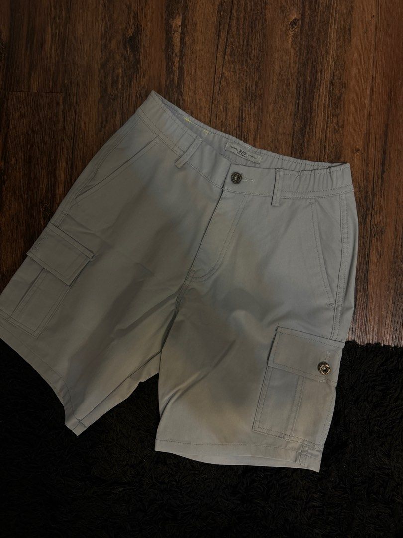 Mens grey combat sale shorts