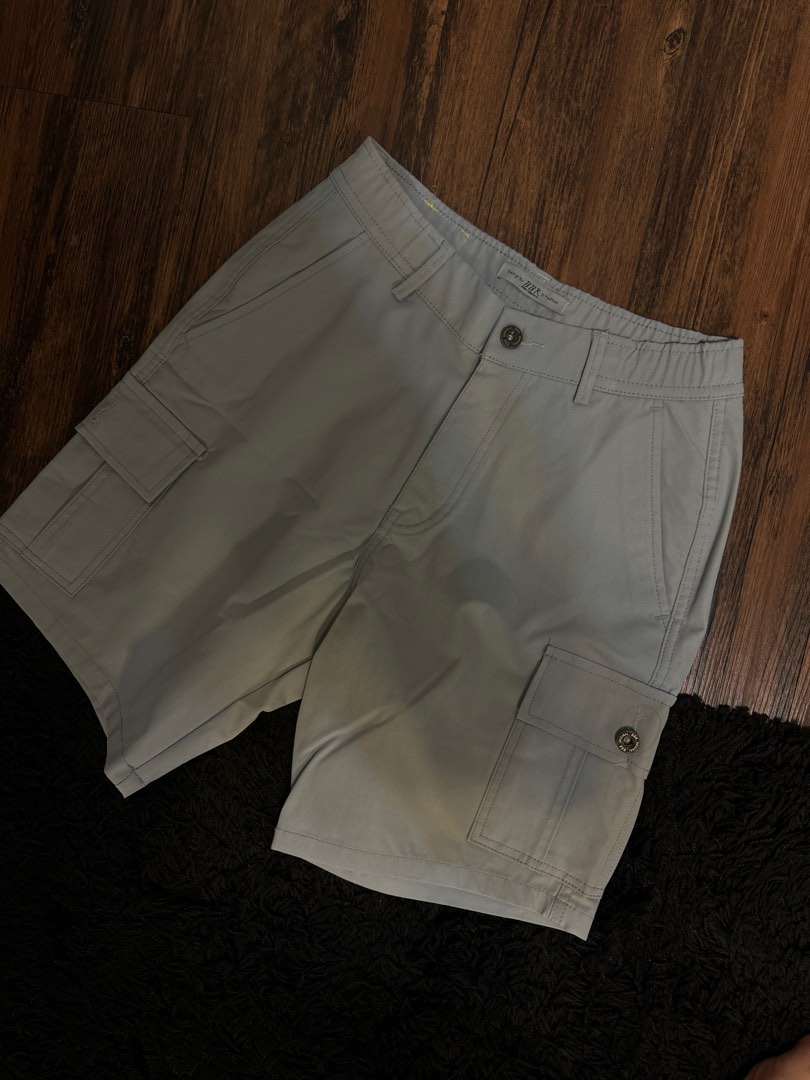 Mens gray new arrivals cargo shorts