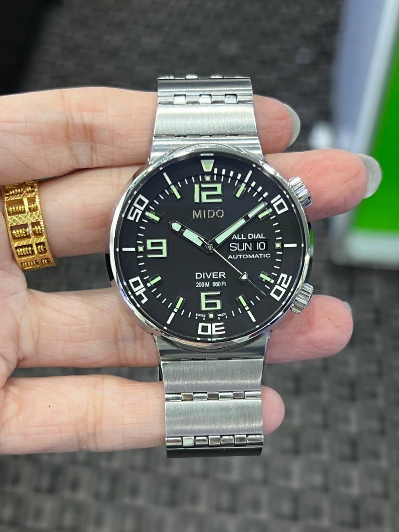 Mido all dial best sale diver 200m automatic