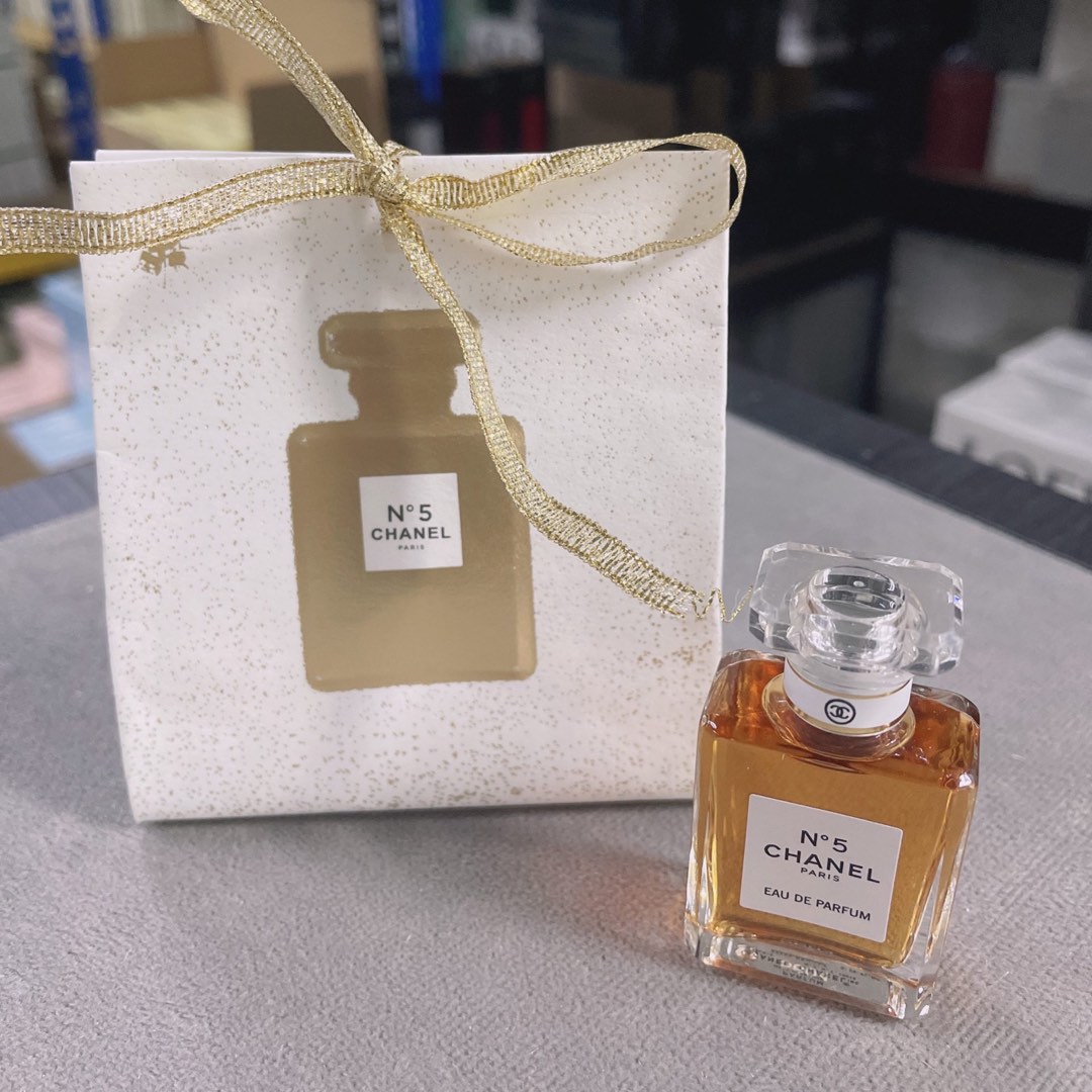 MINIATURE MINI GIFT BOX CHANEL N5 EDP 7.5ml Beauty Personal