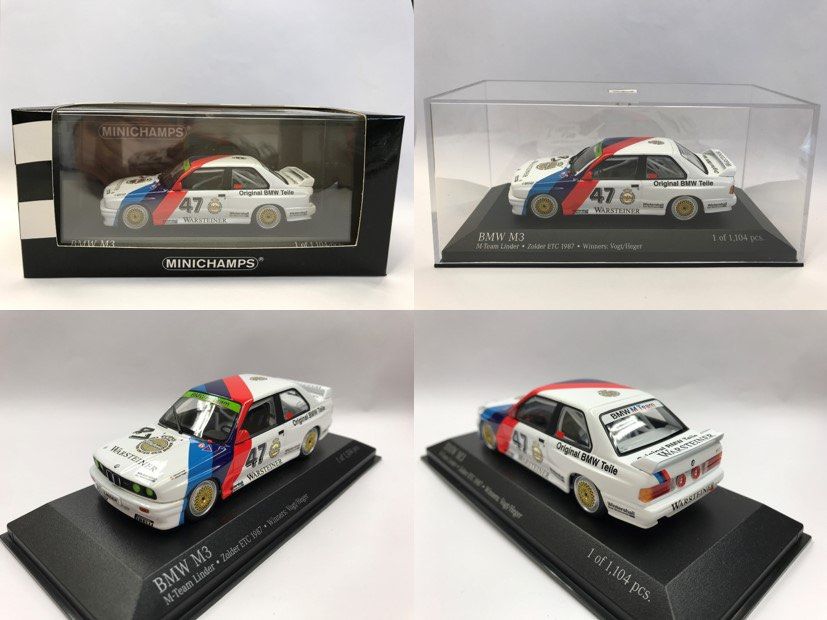 Minichamps 1/43 - BMW M3 (E30) (M-team Linder W.Vogt / A. Heger