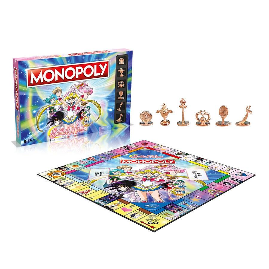 Winning Moves 44789 Monopoly: Sailor Moon Brettspiel - Deutschland, A