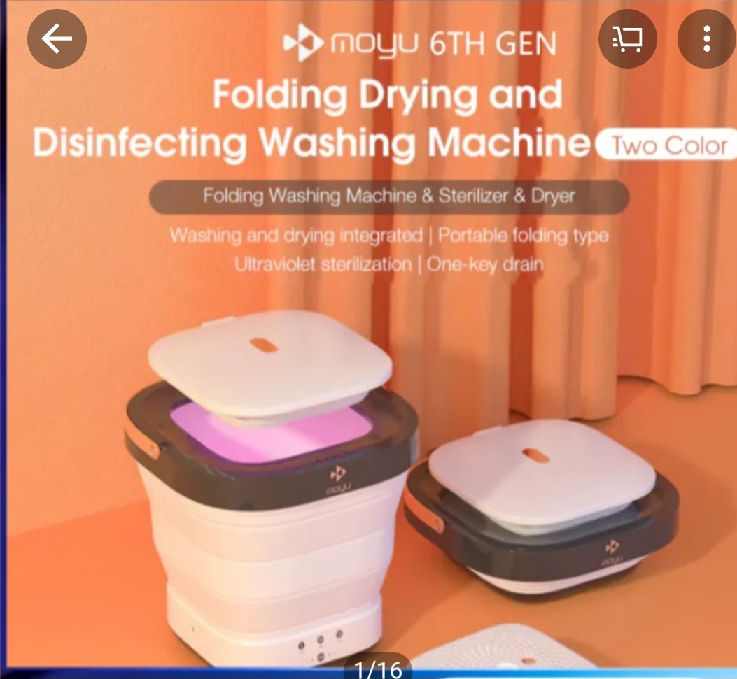 Moyu mini washing machine with disinfecting feature, TV & Home