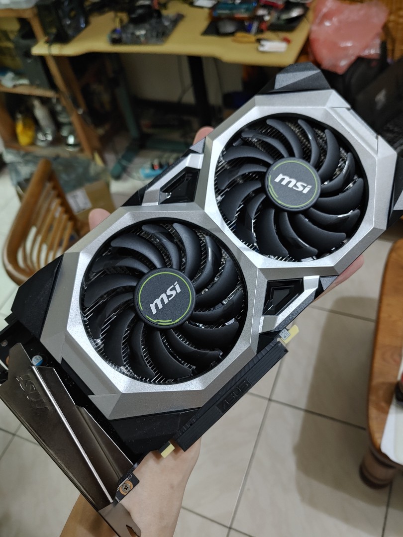 庫存新品MSI VENTUS GP RTX2070 SUPER 8G OC 功能正常無氧無鏽燒機穩定