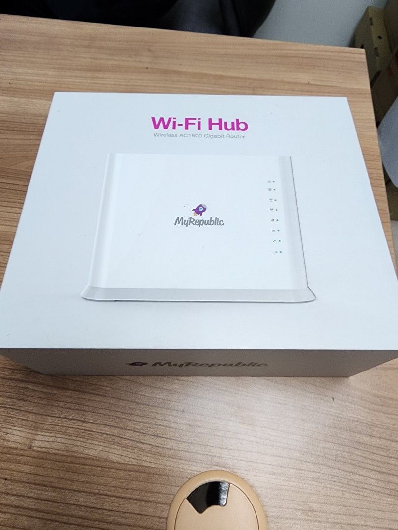 MyRepublic wifi hub AC1600 Dual Band Gigabit Router, Computers & Tech ...