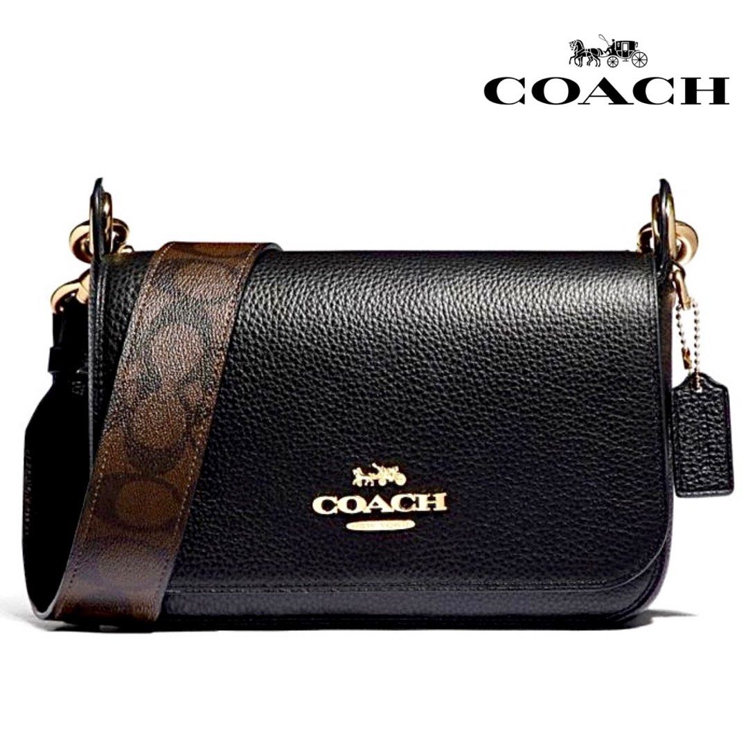 New Coach Original F77979 Small Jes Messenger with Signature Canvas Strap Women Crossbody Sling Bag with Full Set of Coach Package