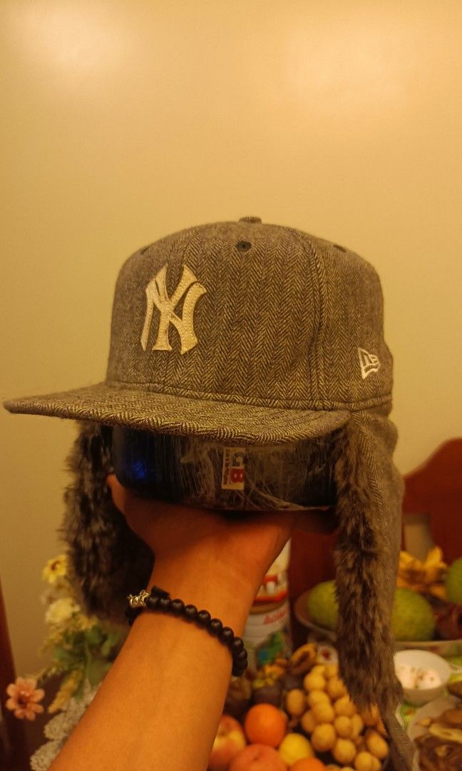 New era hat hot sale with ear flaps
