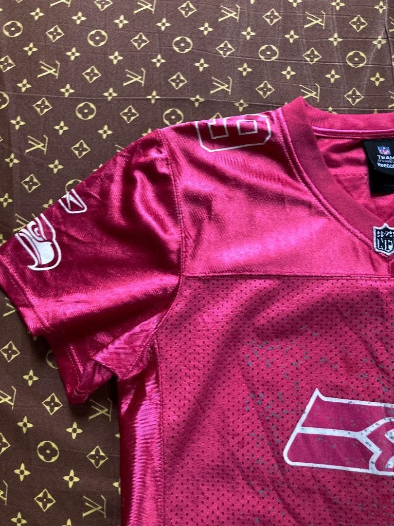 Pink seahawks store jersey womens