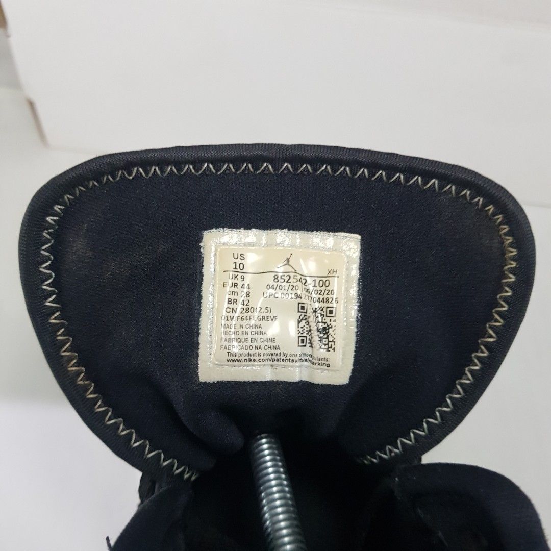 Nike Air Jordan 1 Mid Union 'Red Black Toe', Fesyen Pria, Sepatu