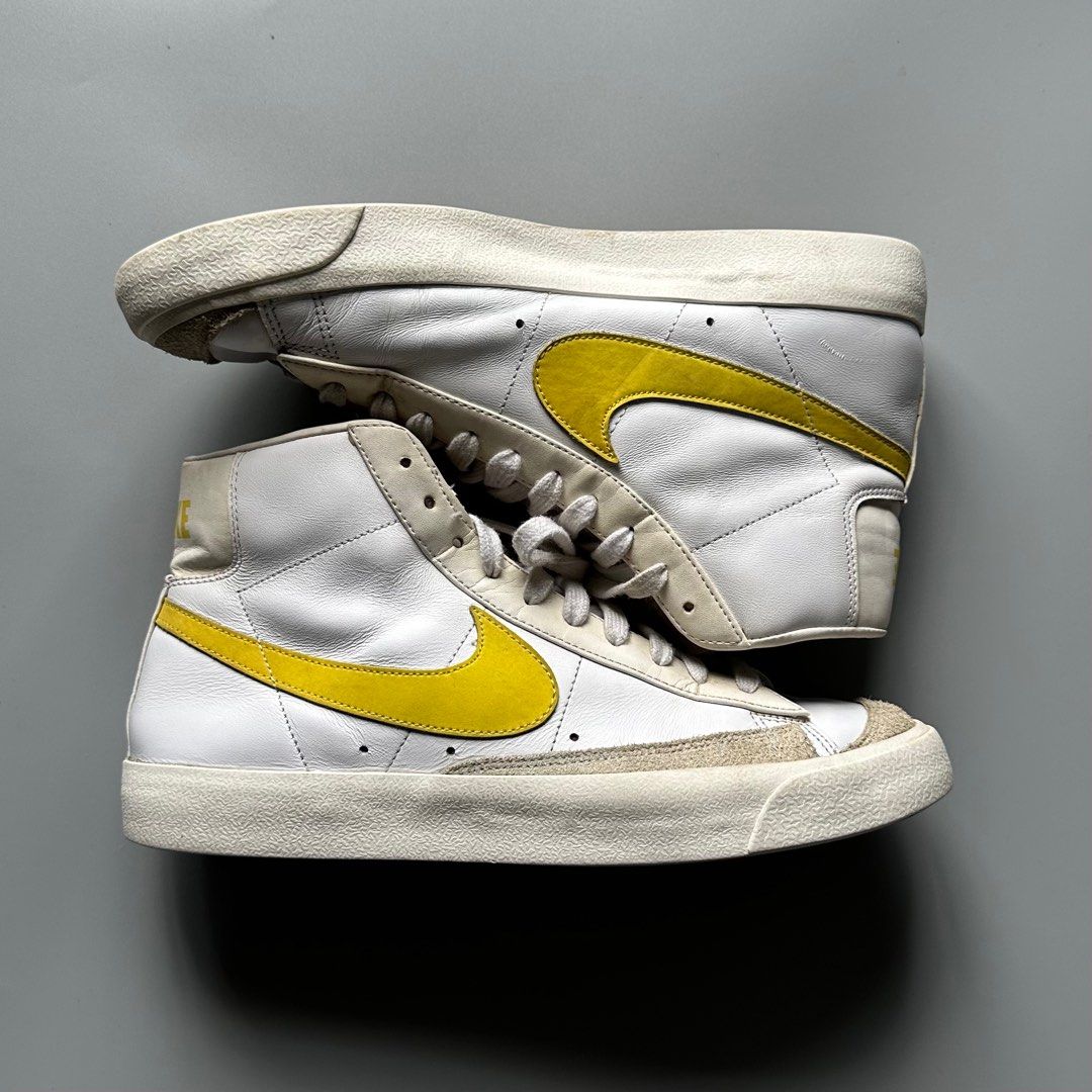 Nike blazer mid 77 vintage optic yellow discount