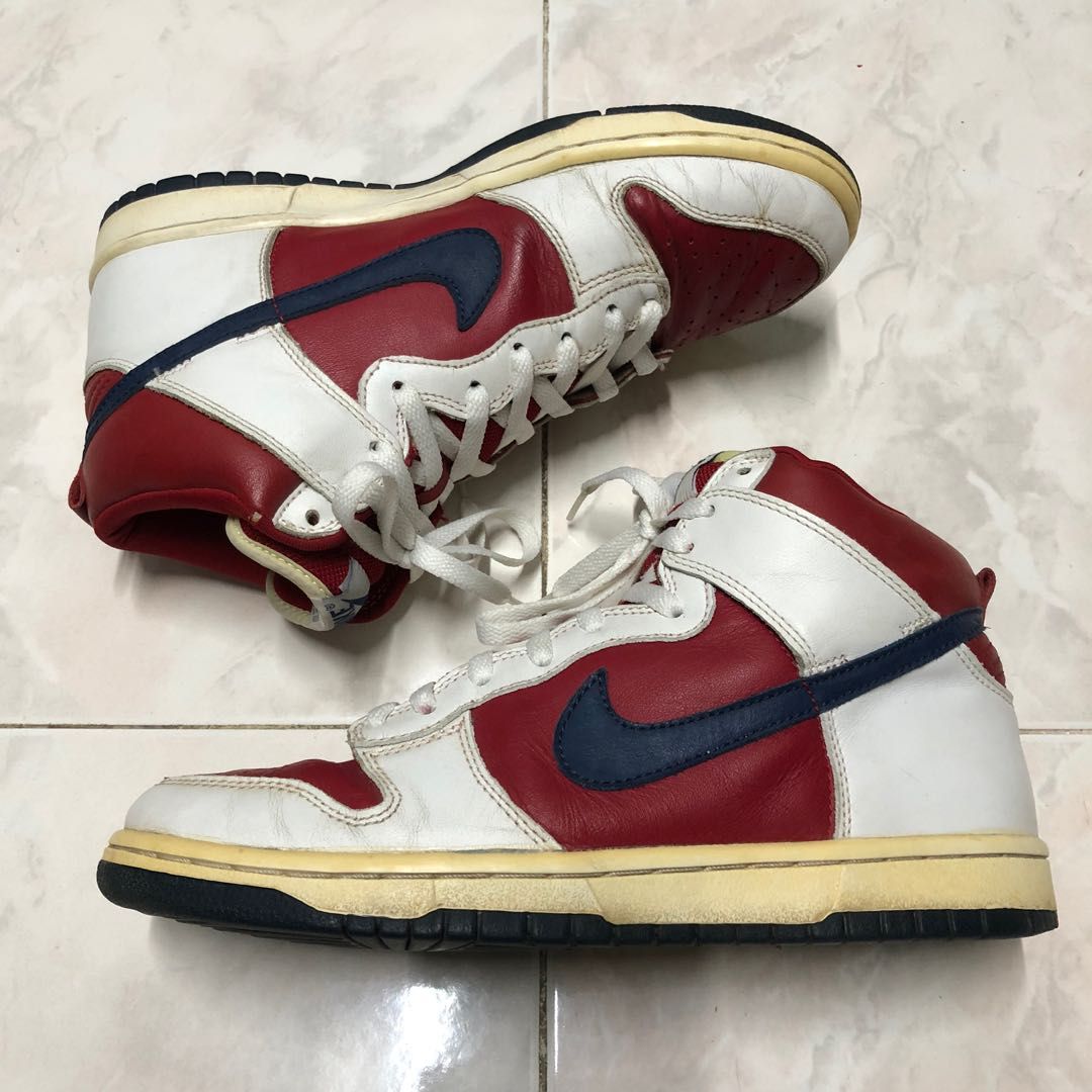 2003 nike dunk high varsity red
