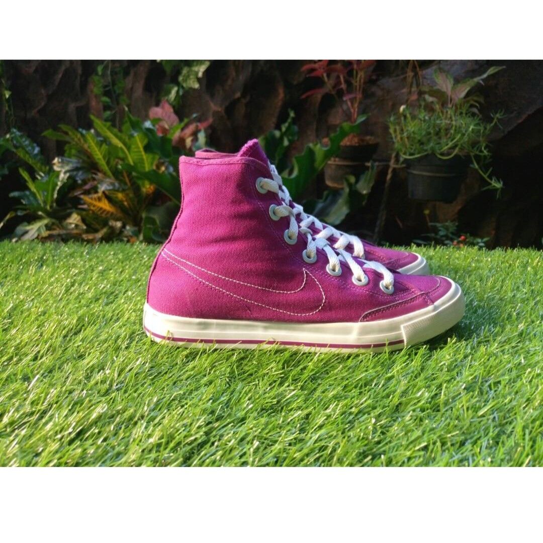 Nike Go Mid Canvas Size 36.5 Fesyen Wanita Sepatu di Carousell