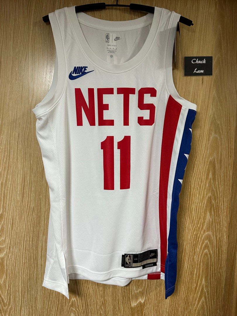 Brooklyn Nets Nike Jersey Kyrie Irving #11 NBA Swingman Jersey Size Small NY