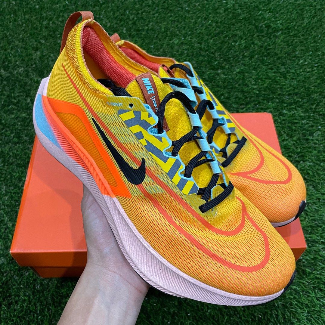 NIKE ZOOM FLY 4 UNIVERSITY GOLD MAGMA ORANGE Men s Fashion