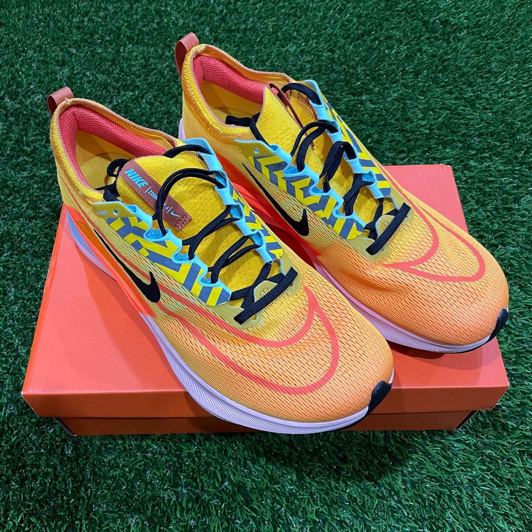 Nike zoom hotsell fly blue orange