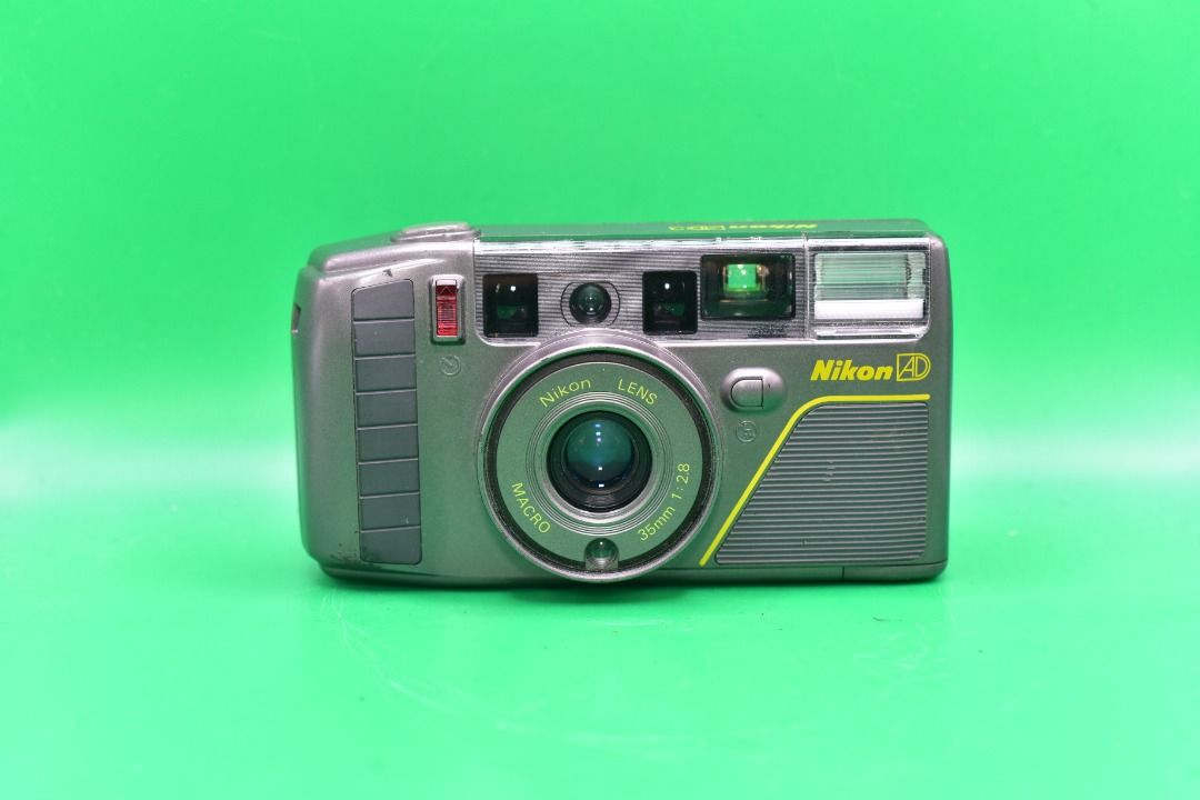 Nikon L35AD3 (Silver) Vintage Film Camera, Photography, Cameras on