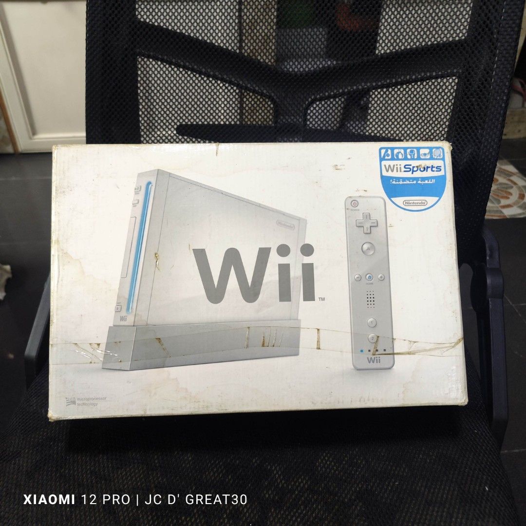 Nintendo Wii Console Complete with Accessories, Video Gaming, Video