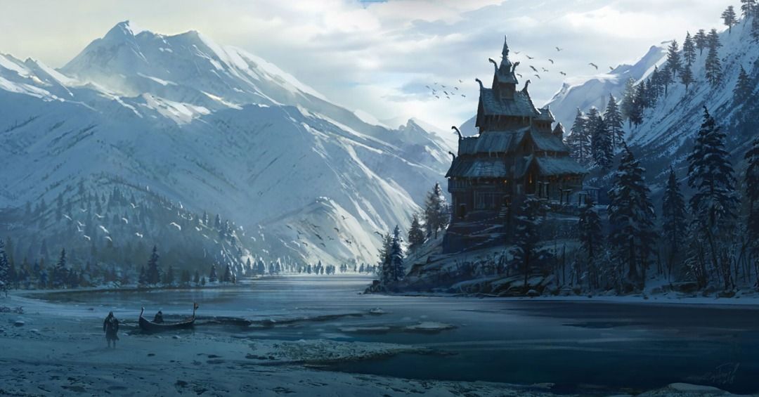 Assassin's creed valhalla store concept art