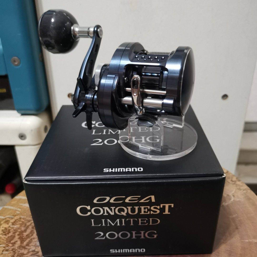 OCEA Conquest Limited 200HG Fishing Reel, Sports Equipment 