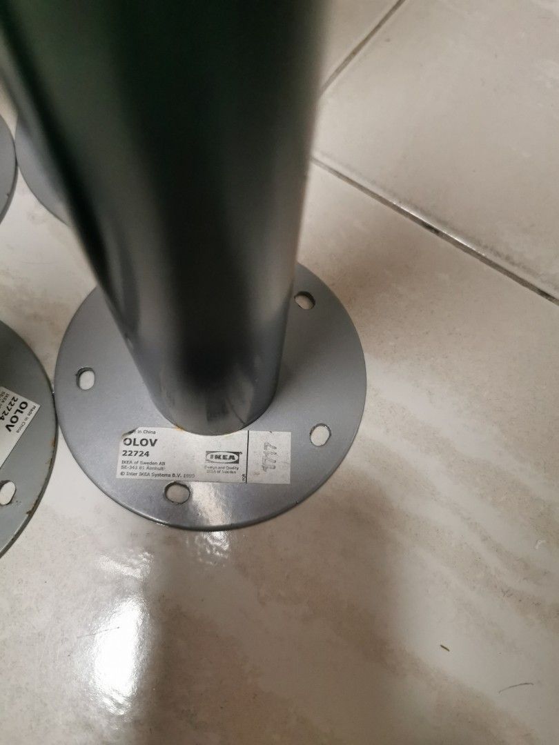 Olov Ikea Adjustable Table Legs, Furniture & Home Living, Furniture