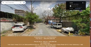 **one away**  Commercial Lot in Tambo, Paranaque 2000sqm near macapagal and terminal 1 &2