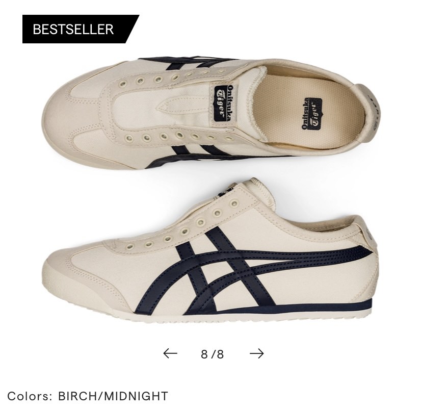 Onitsuka tiger shop 66 slip on