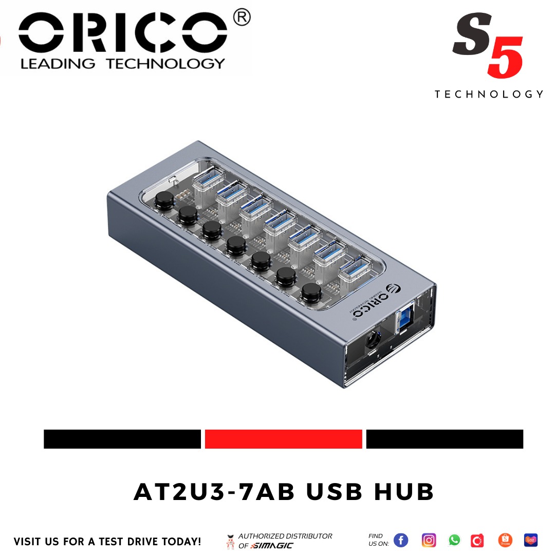 ORICO USB HUB, Computers & Tech, Parts & Accessories, Cables & Adaptors ...