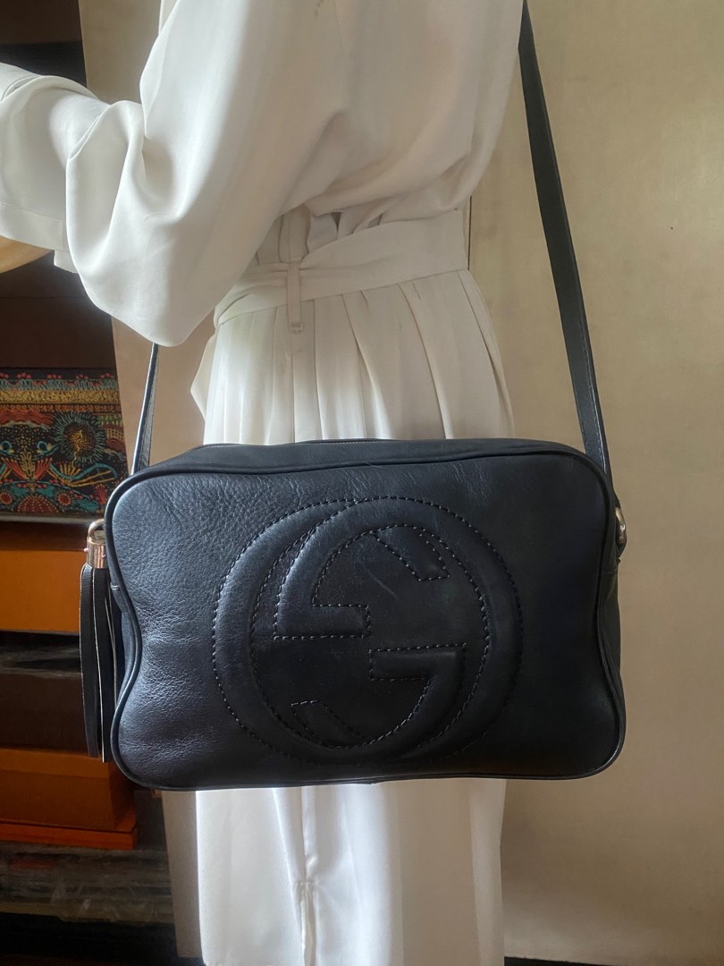Original Gucci Camera Bag 30cm, Luxury, Bags & Wallets on Carousell